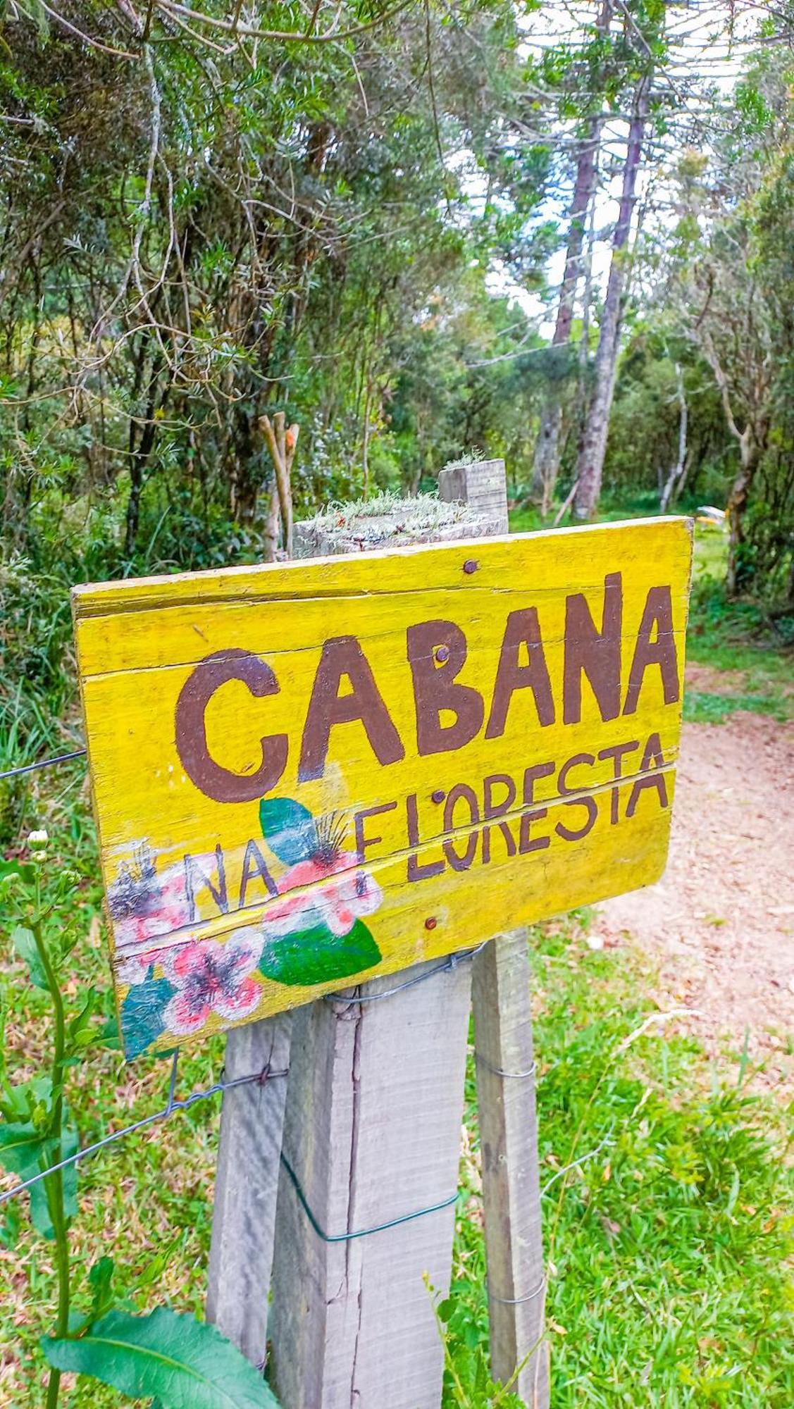 Cabana Na Floresta Rincao Do Fortaleza Cambará Exterior foto